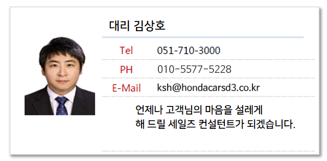 혼다자동차 D3모터스 